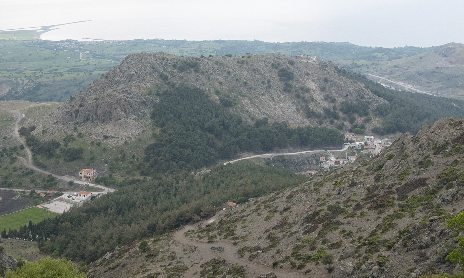 The Vrychos Hill.